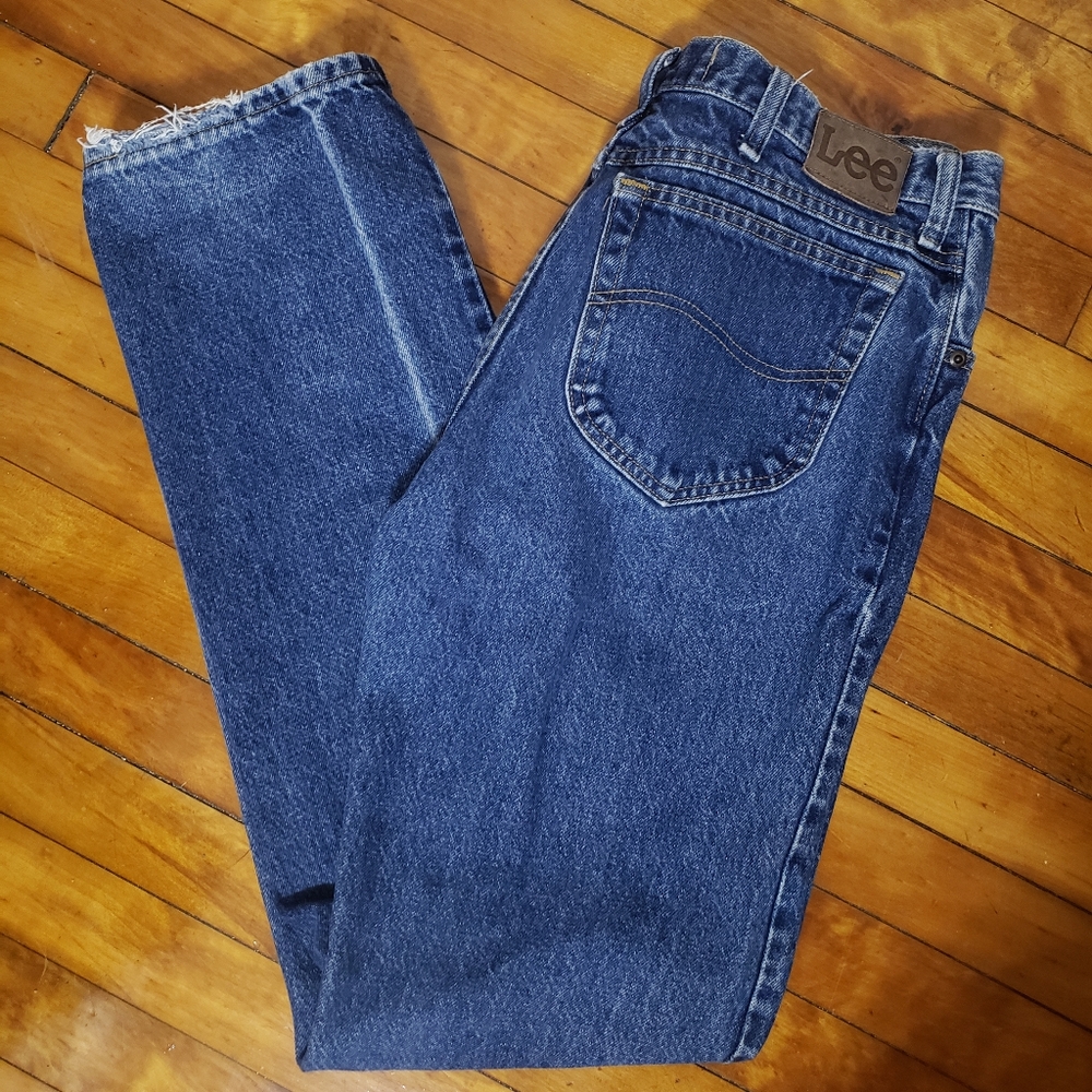 Vintage 90's Lee jeans 36×34 slightly distressed